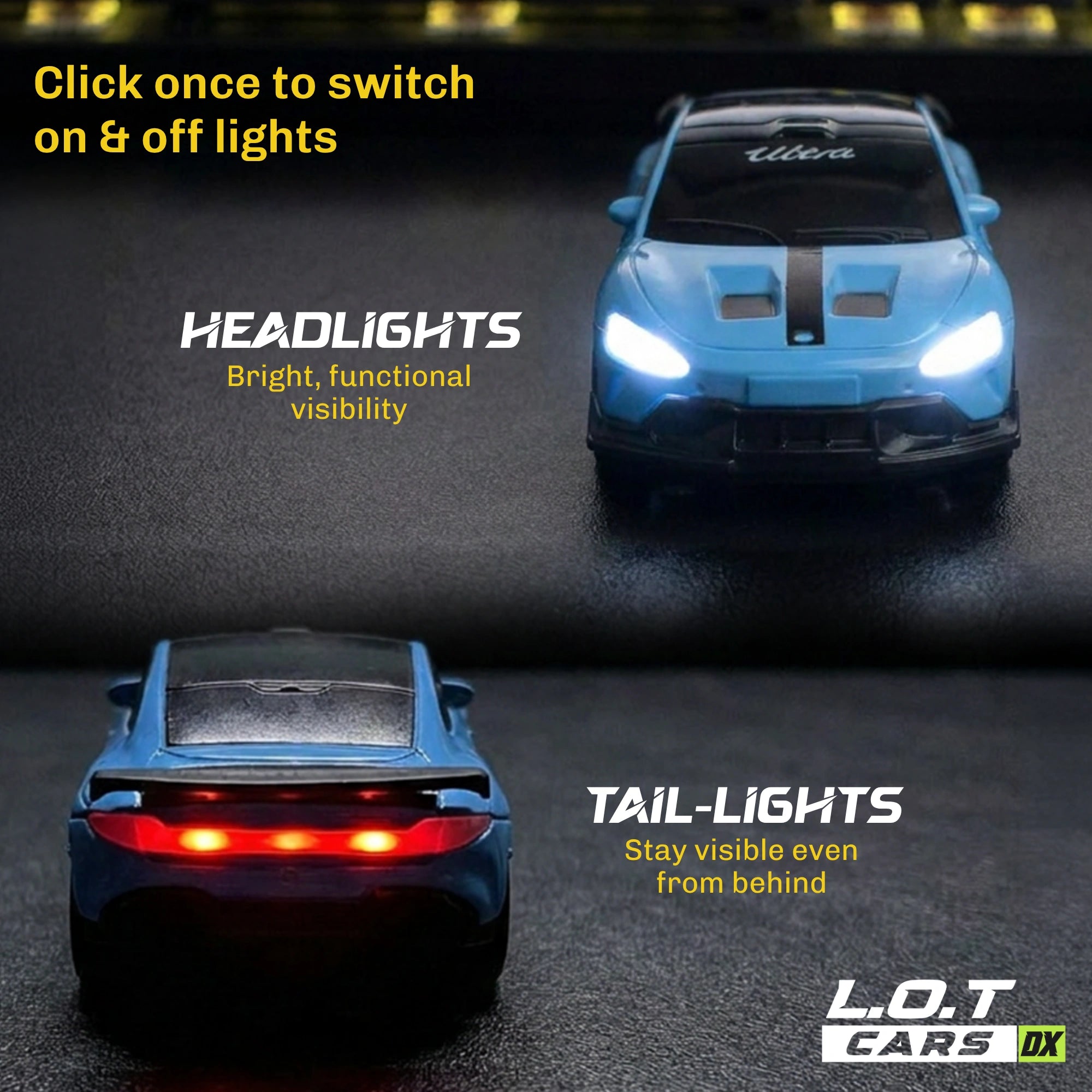 L.O.T Cars Dash - 1:64 Scale Mini RC Car