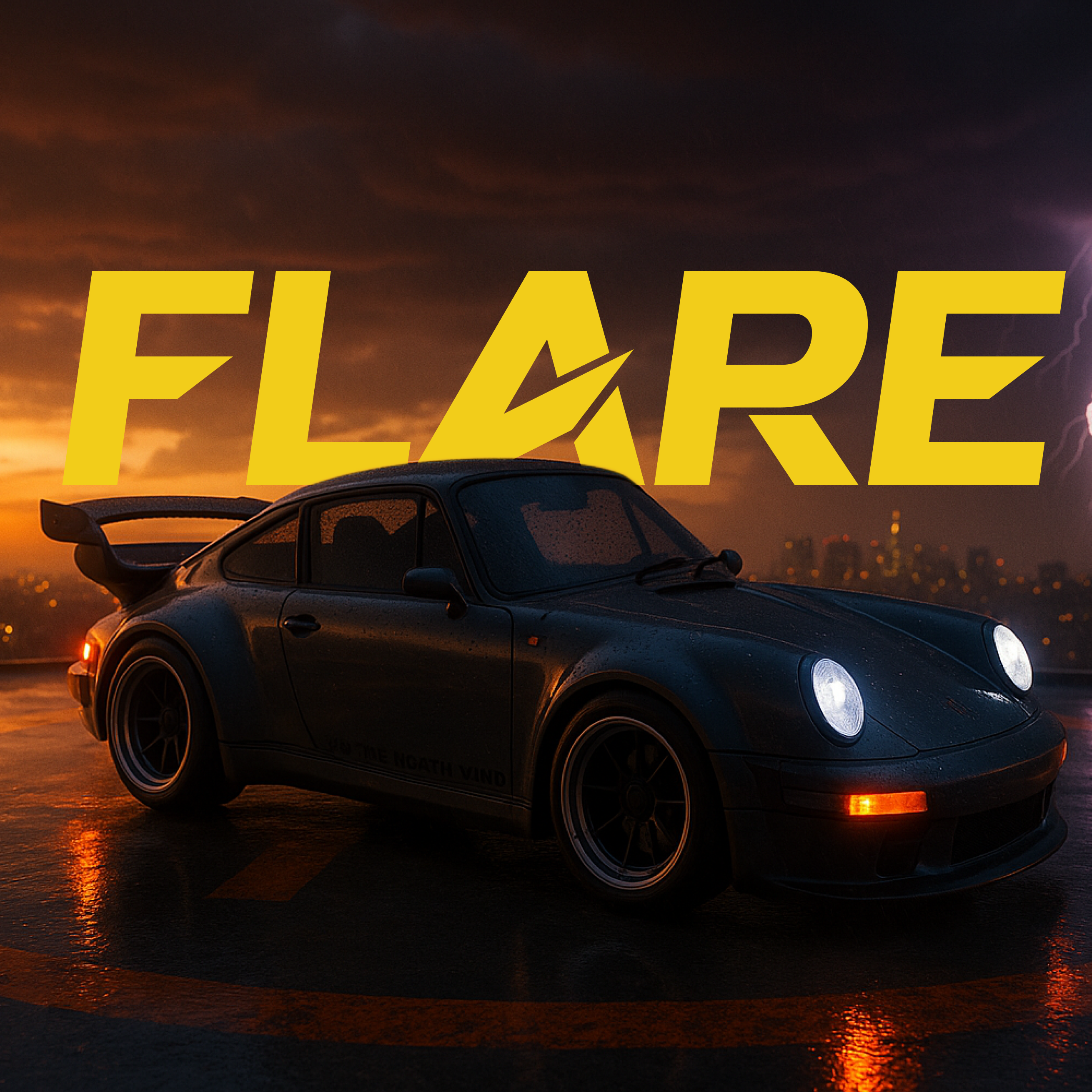 L.O.T Cars “Flare” - RC Drift Car (Semi-Hobby Grade) - 4x4 Remote Control Drift Car with Lights (Race Grey and Burnout Grey)