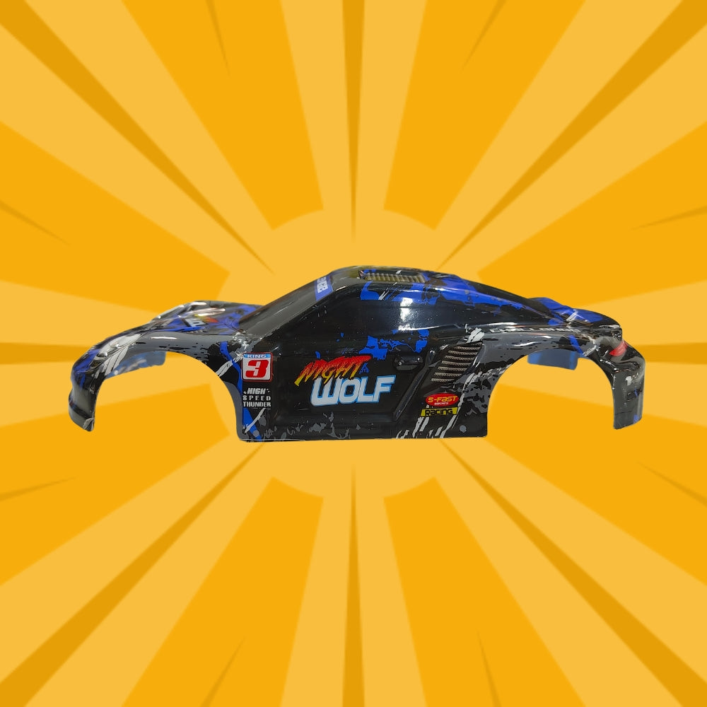 L.O.T Cars Accessories | Night Wolf PVC Shell - Blue