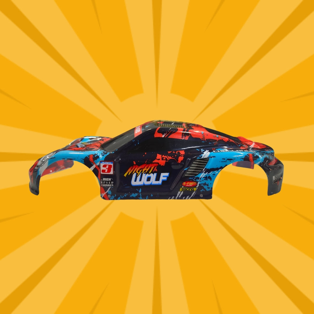 L.O.T Cars Accessories | Night Wolf PVC Shell - Red