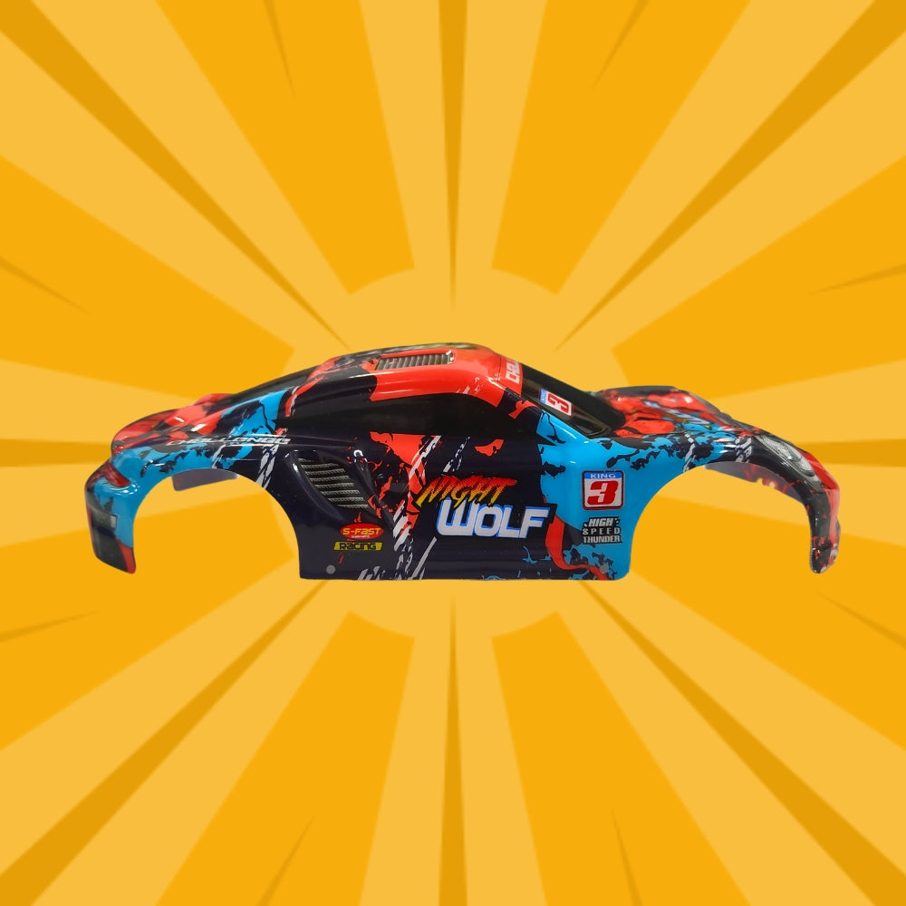 L.O.T Spare Parts - RC Car Shell for "Night Wolf" RC Drift Car