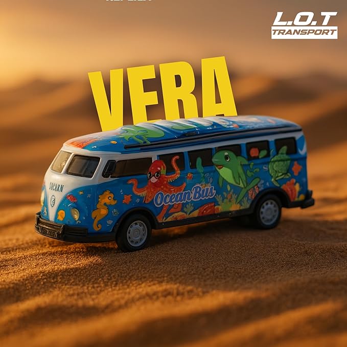 L.O.T Transport "Vera" – RC City Bus – High Speed Remote Control City Bus Toy