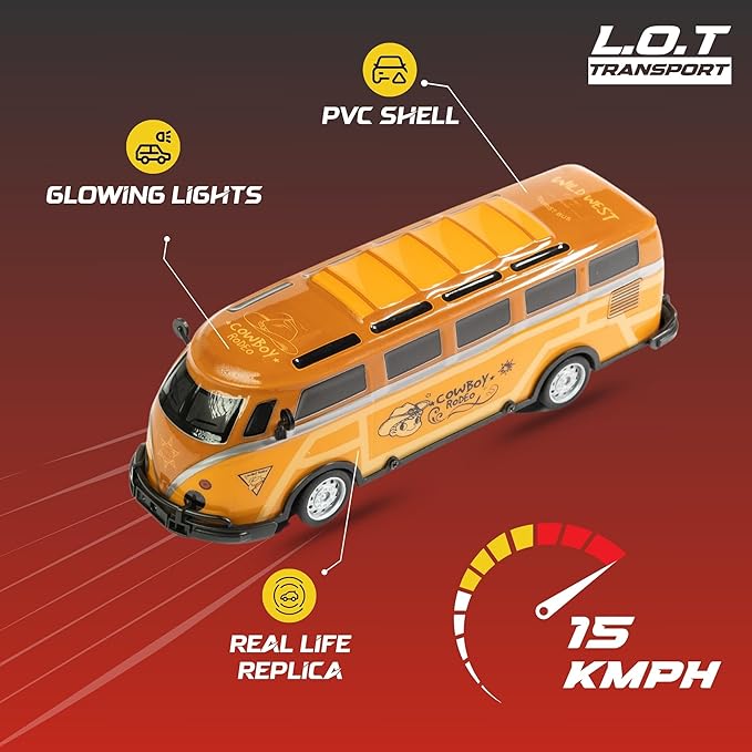 L.O.T Transport "Vera" – RC City Bus – High Speed Remote Control City Bus Toy
