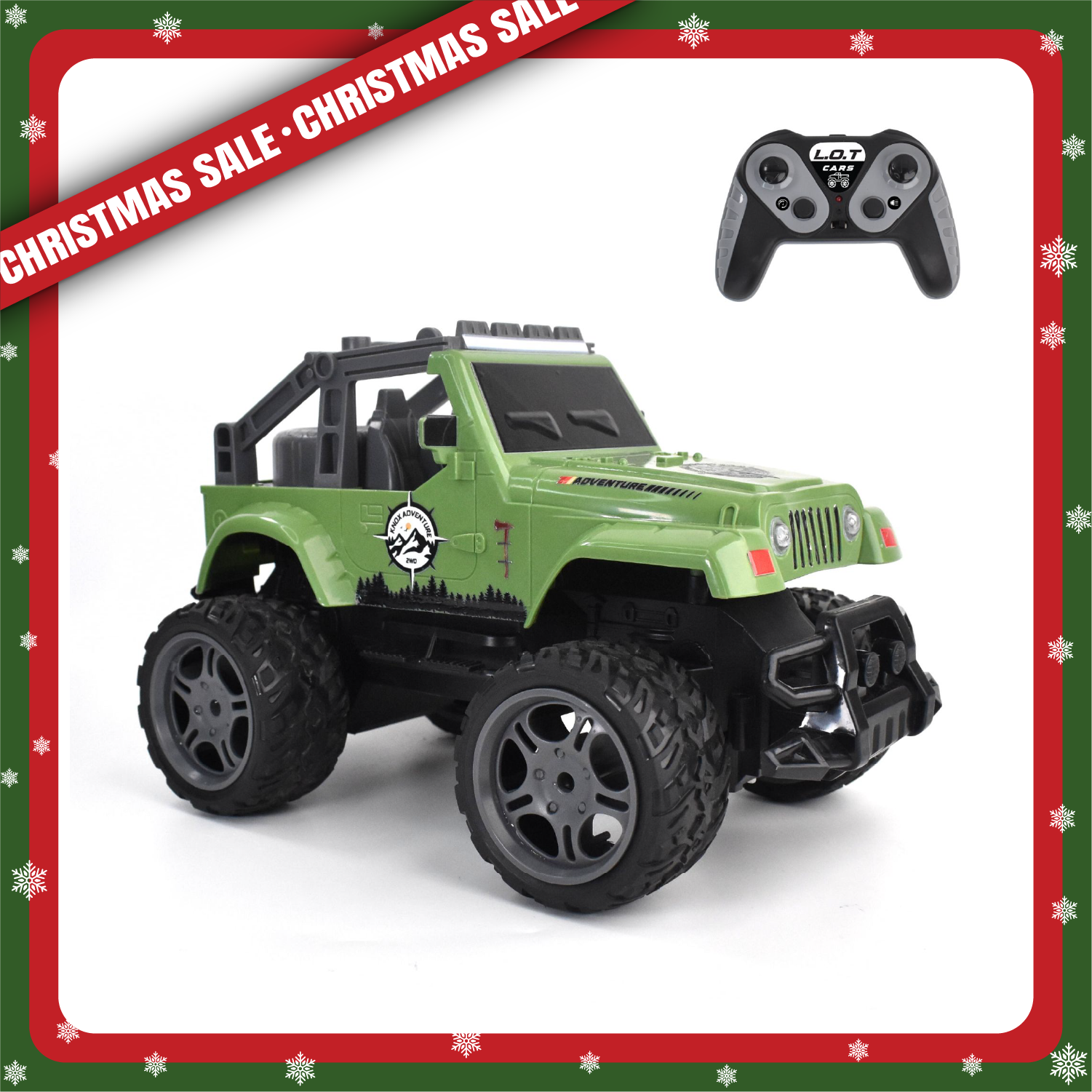 L.O.T Cars Knox - Semi-Hobby Grade Off Road Remote Control Jeep and RC Truck