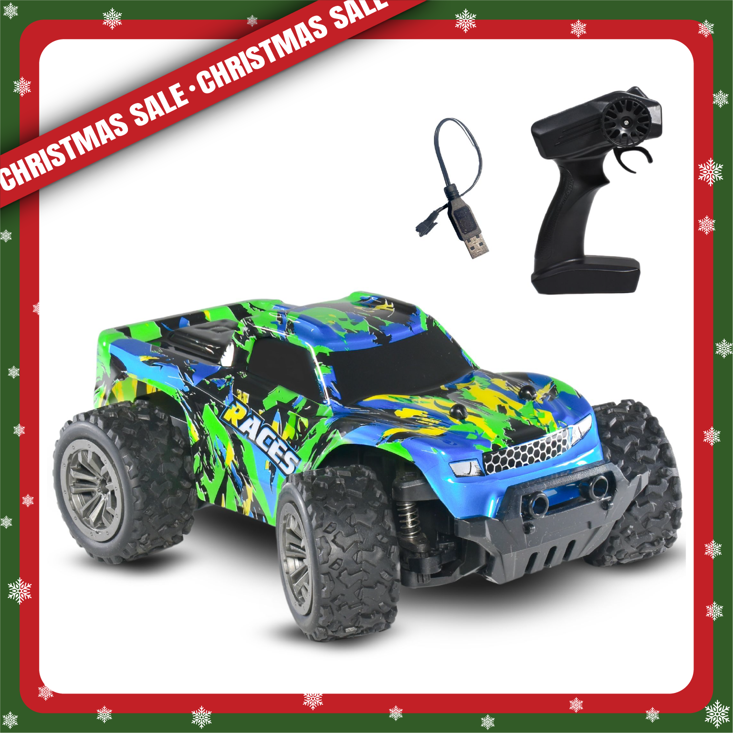 L.O.T Cars Bumble - Off Road Remote Control Car with Lights
