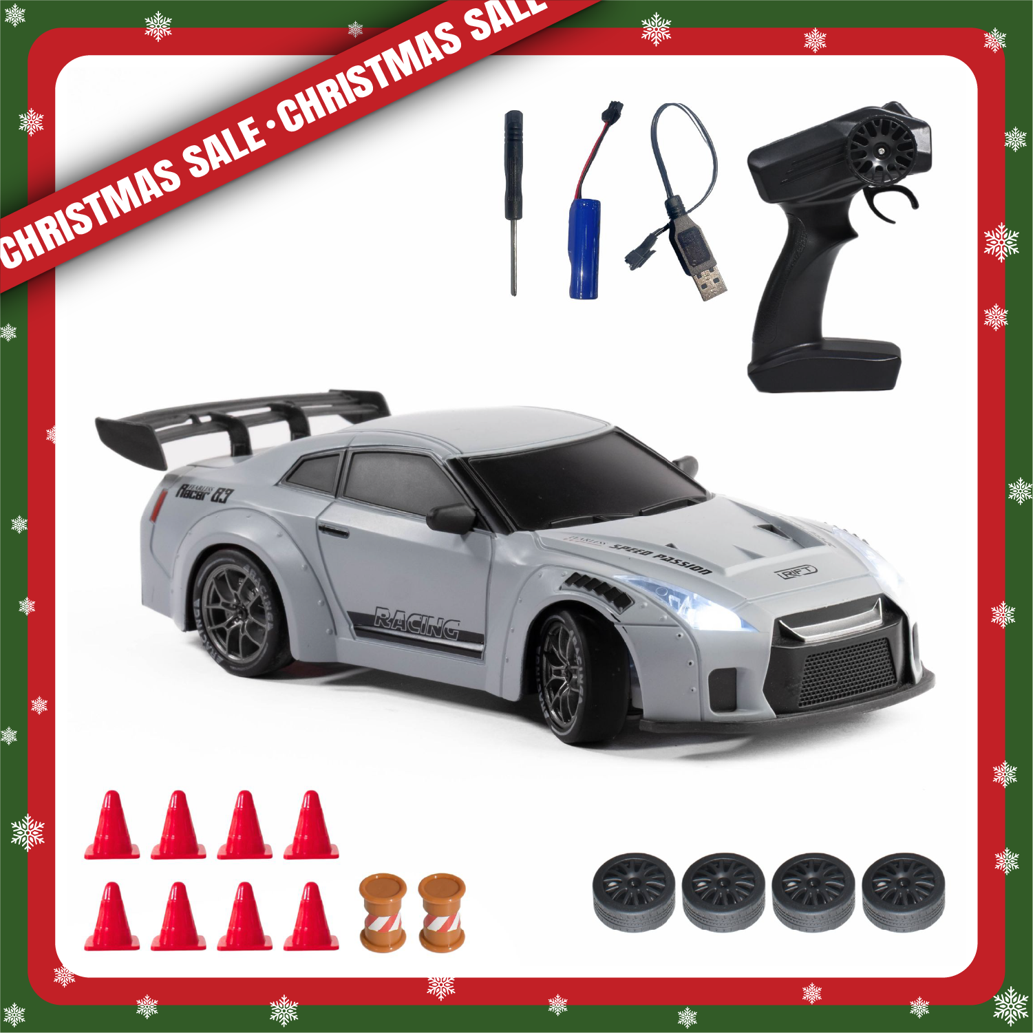 L.O.T Cars Flare - Semi-Hobby Grade RC Drift Car (Race and Burnout Variants)