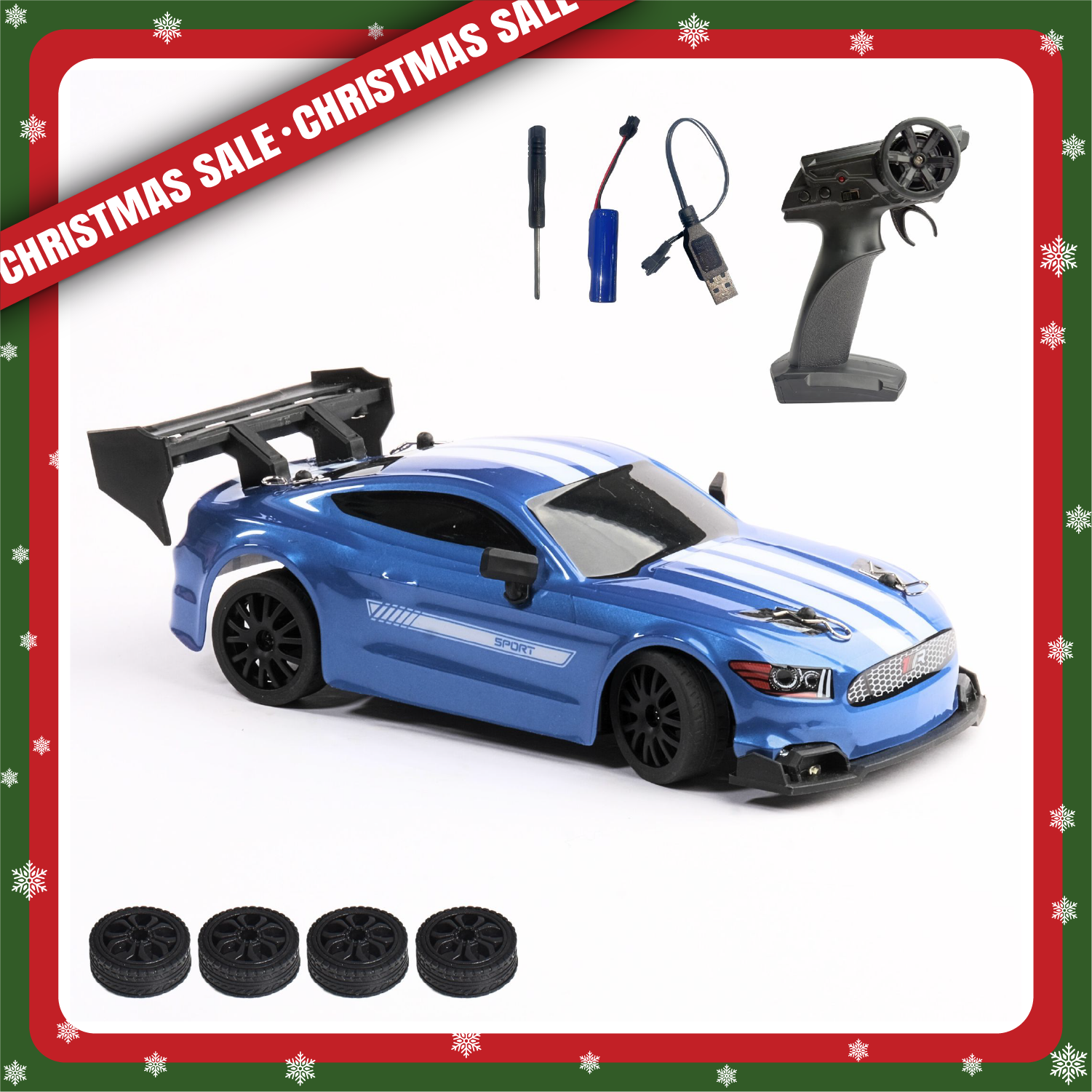 L.O.T Cars Ghost - Semi-Hobby Grade RC Drift Car with Lights