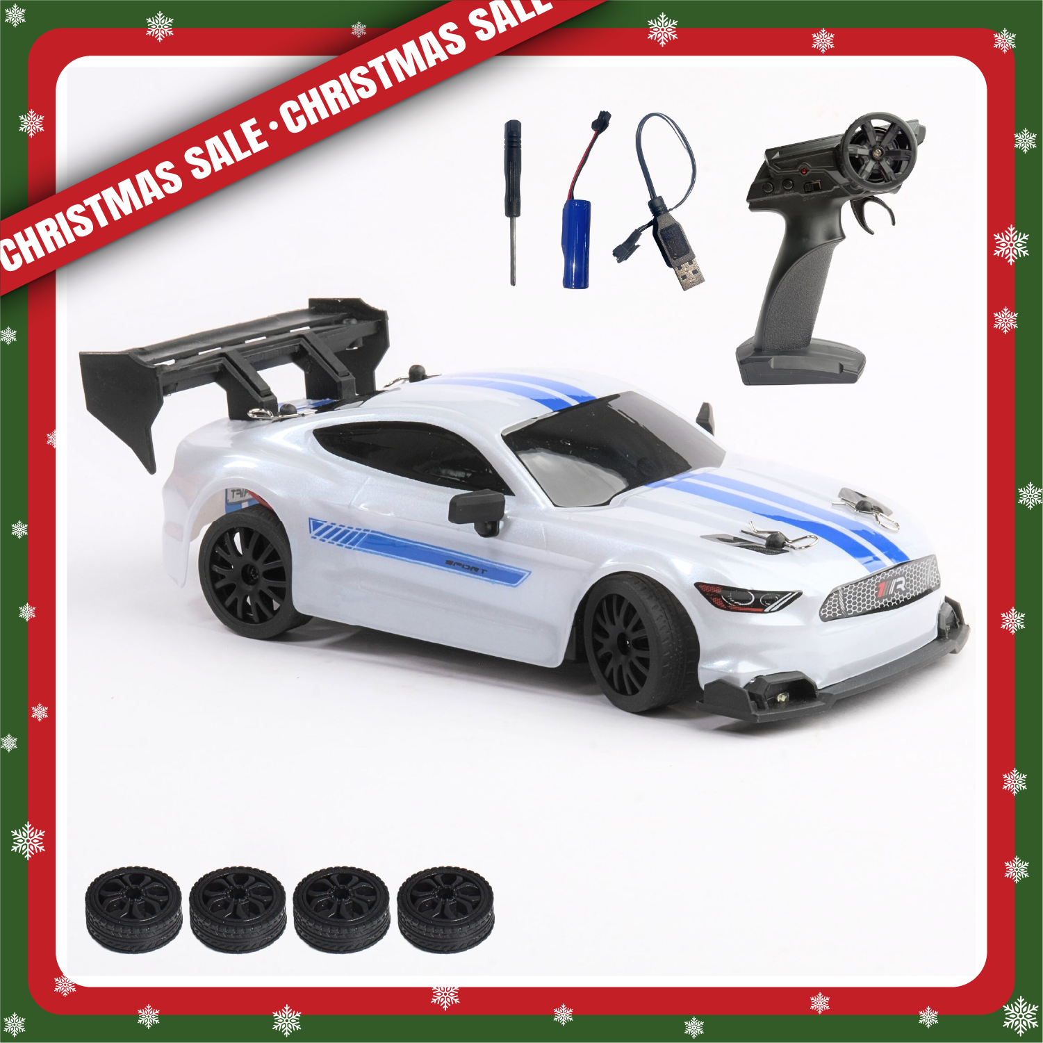 L.O.T Cars Ghost - Semi-Hobby Grade RC Drift Car with Lights