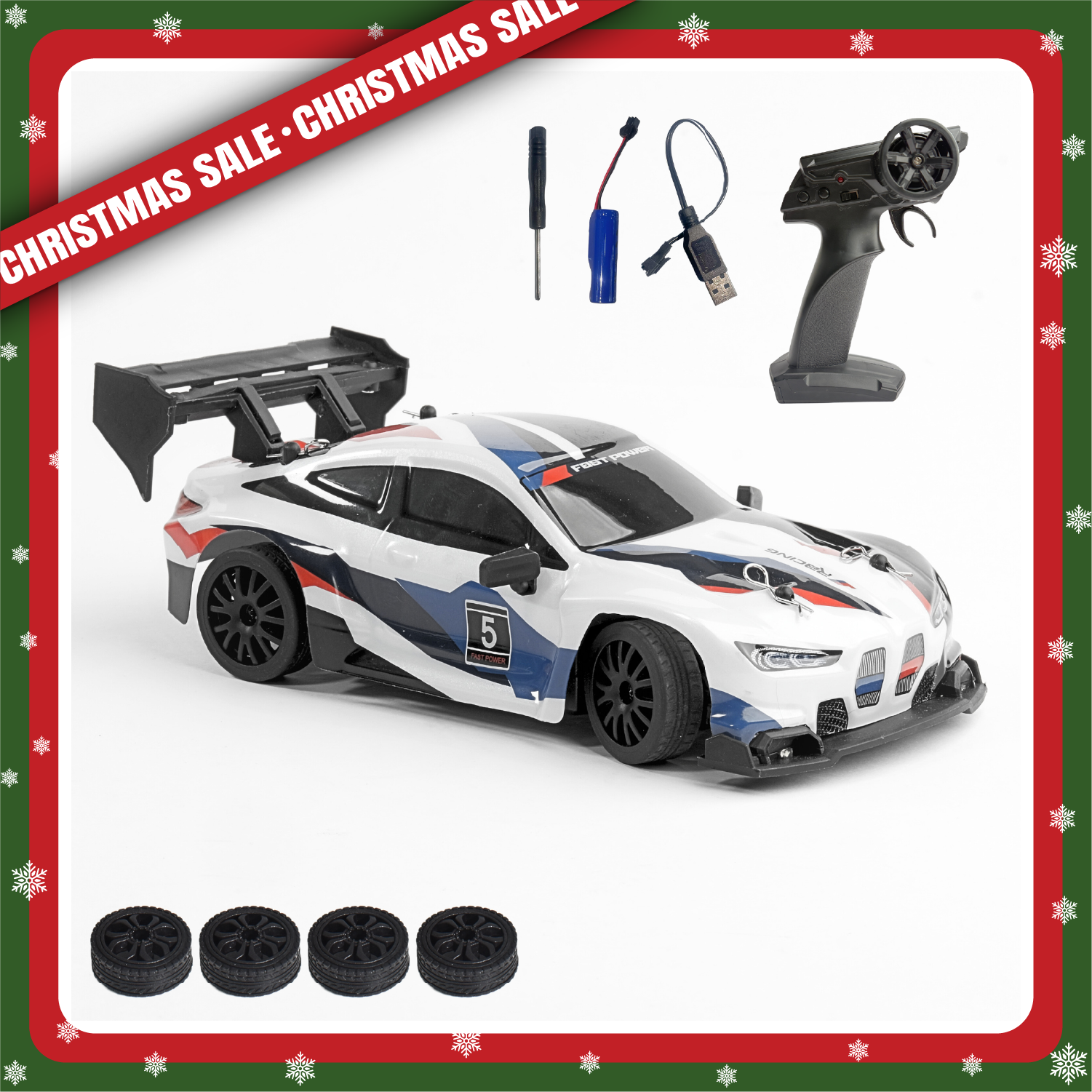 L.O.T Cars Ghost - Semi-Hobby Grade RC Drift Car with Lights