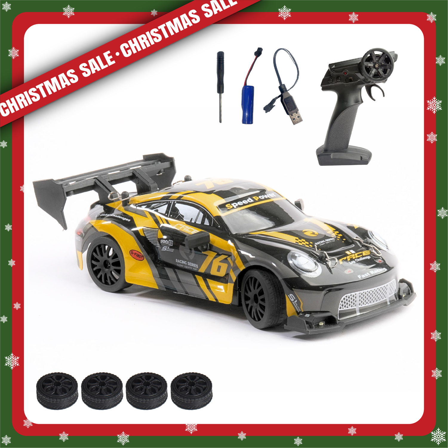 L.O.T Cars Ghost - Semi-Hobby Grade RC Drift Car with Lights