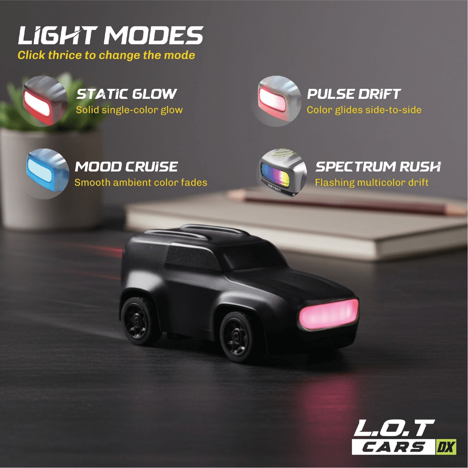 L.O.T Cars Dash - 1:64 Scale Mini RC Car