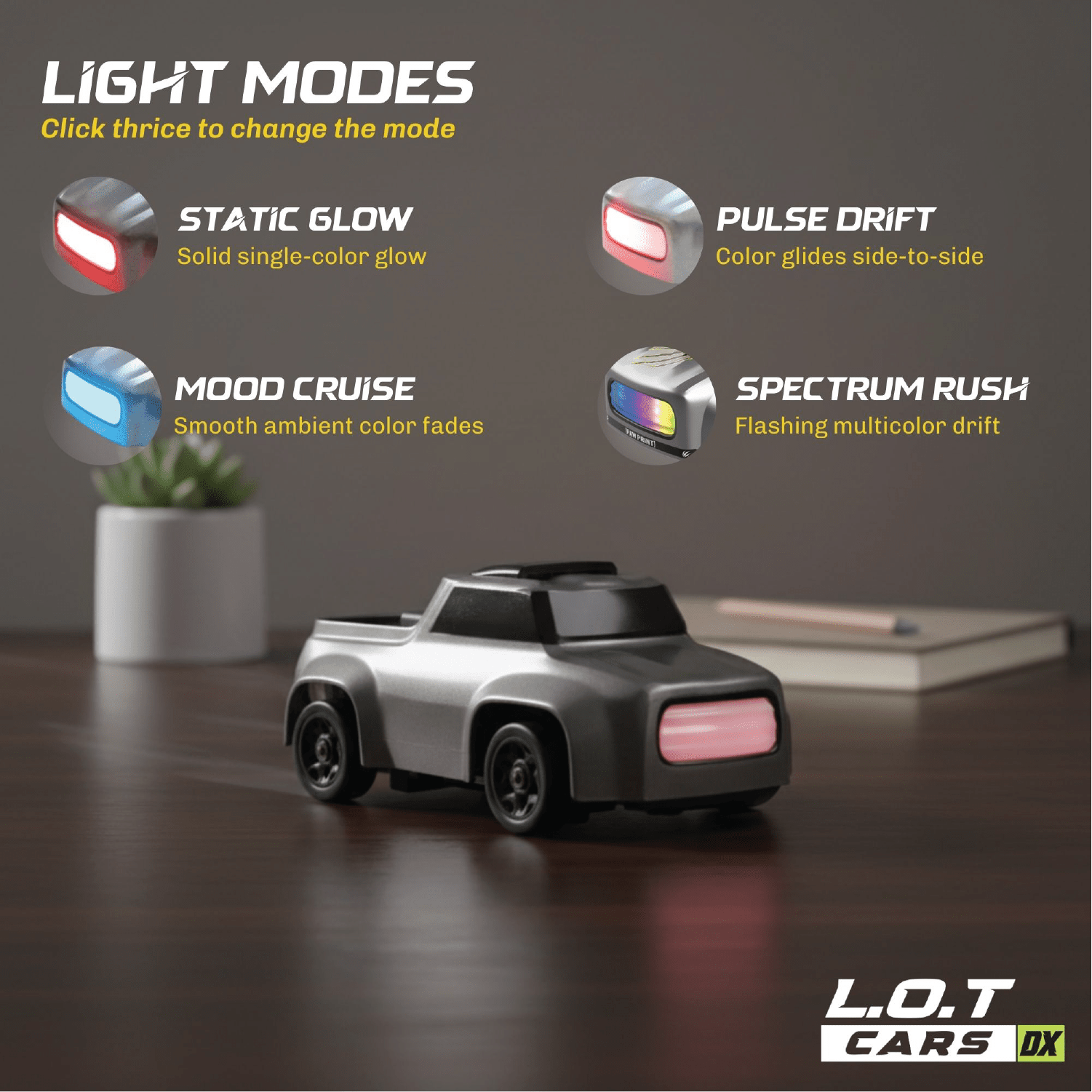 L.O.T Cars Dash - 1:64 Scale Mini RC Car