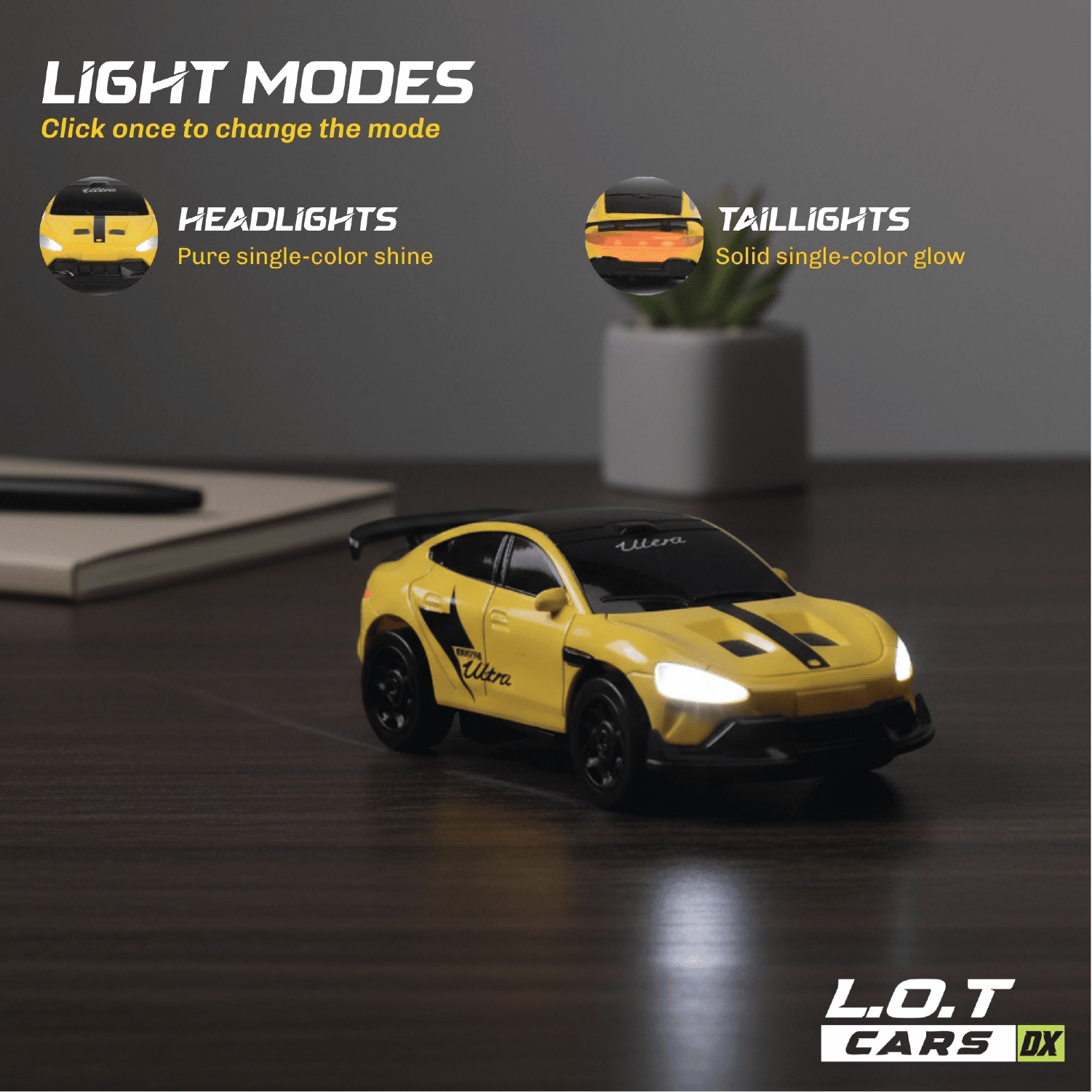 L.O.T Cars Dash - 1:64 Scale Mini RC Car