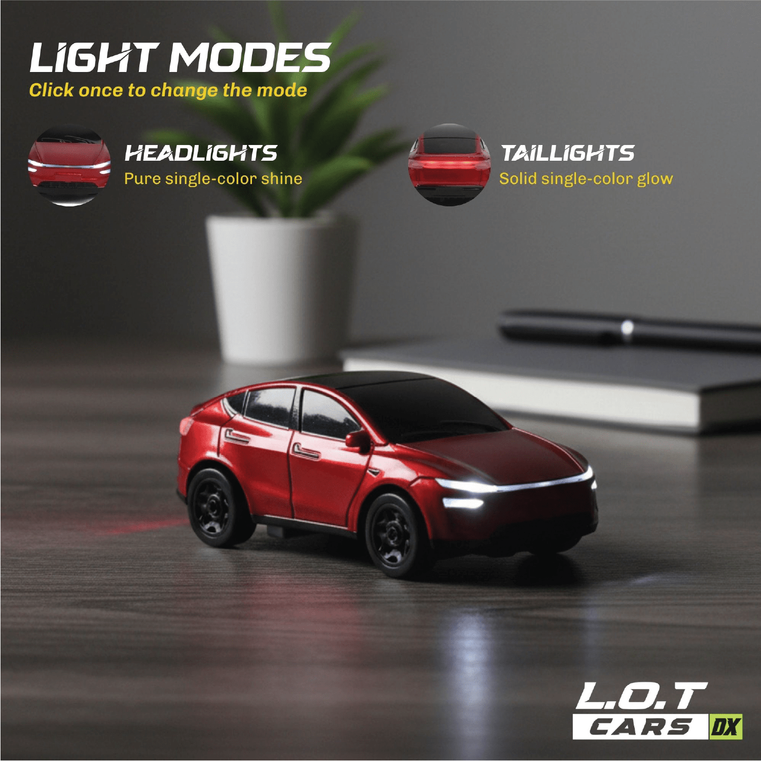 L.O.T Cars Dash - 1:64 Scale Mini RC Car