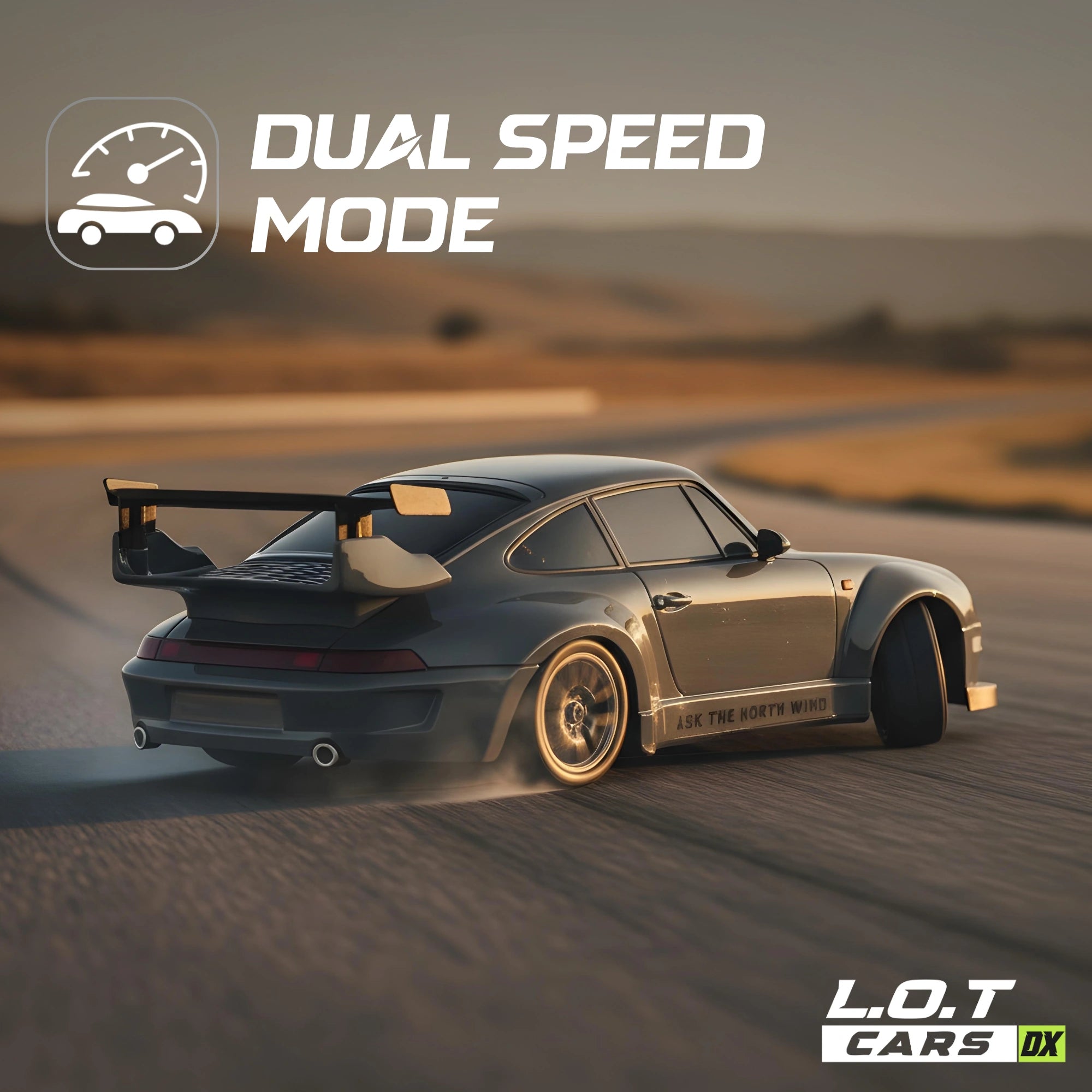 L.O.T Cars Flare - Semi-Hobby Grade RC Drift Car (Race and Burnout Variants)