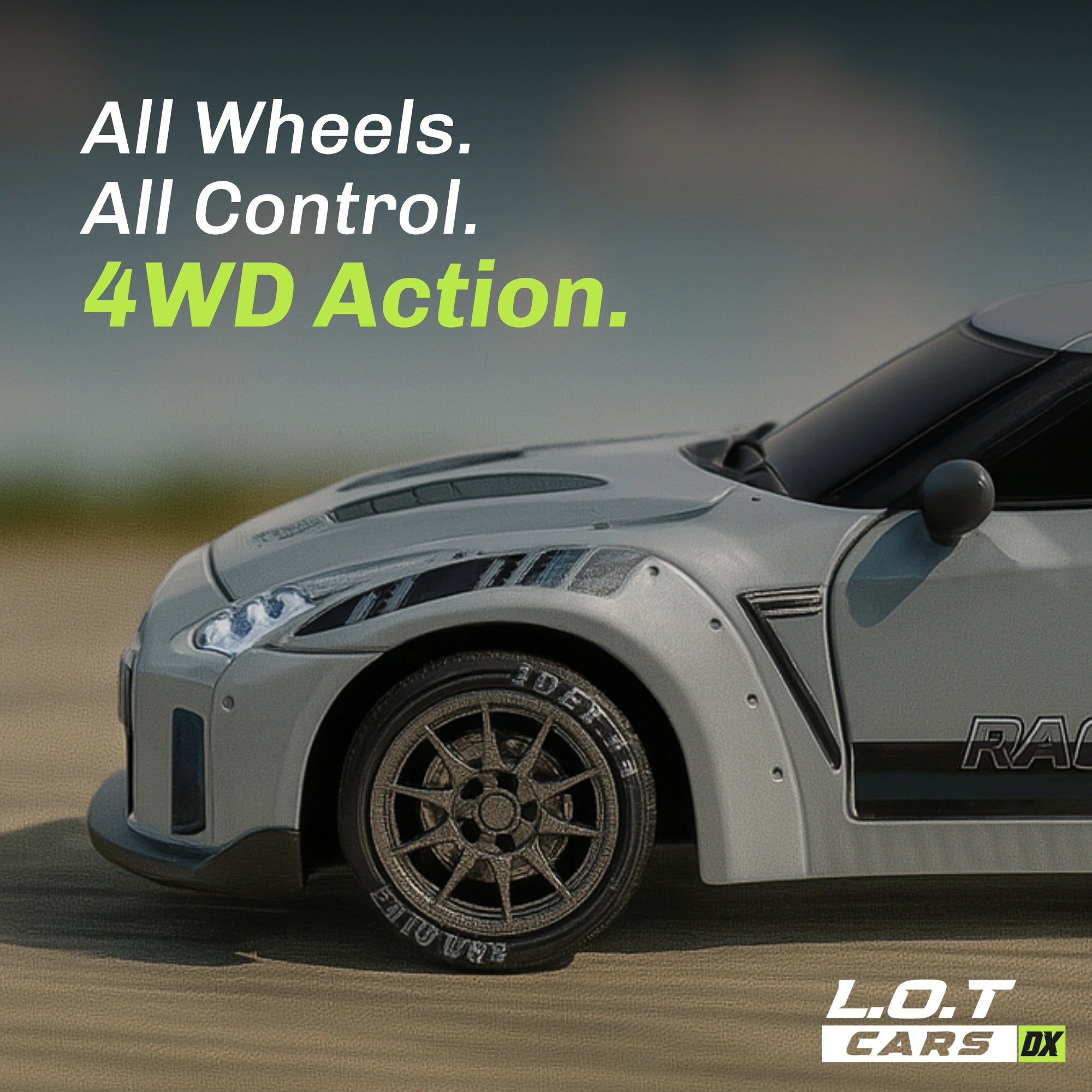 L.O.T Cars Flare - Semi-Hobby Grade RC Drift Car (Race and Burnout Variants)