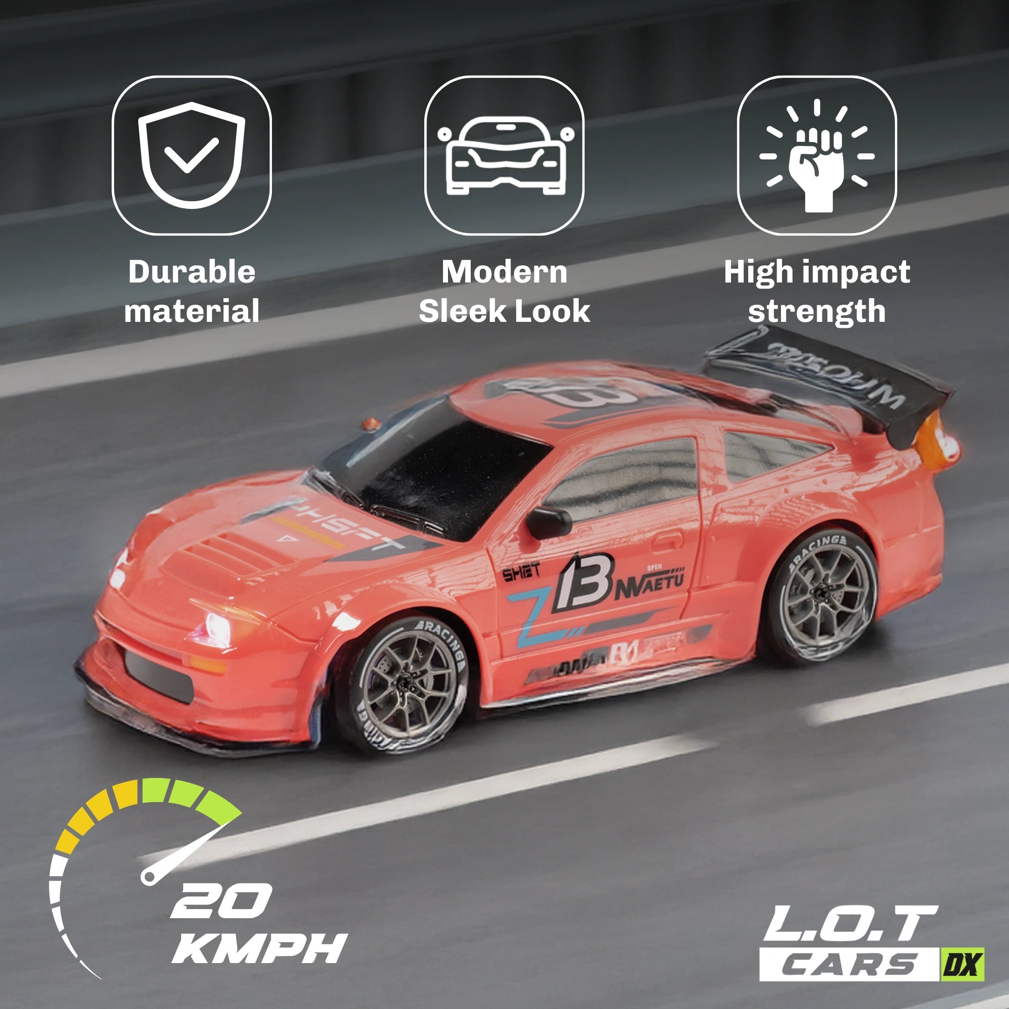 L.O.T Cars Flare - Semi-Hobby Grade RC Drift Car