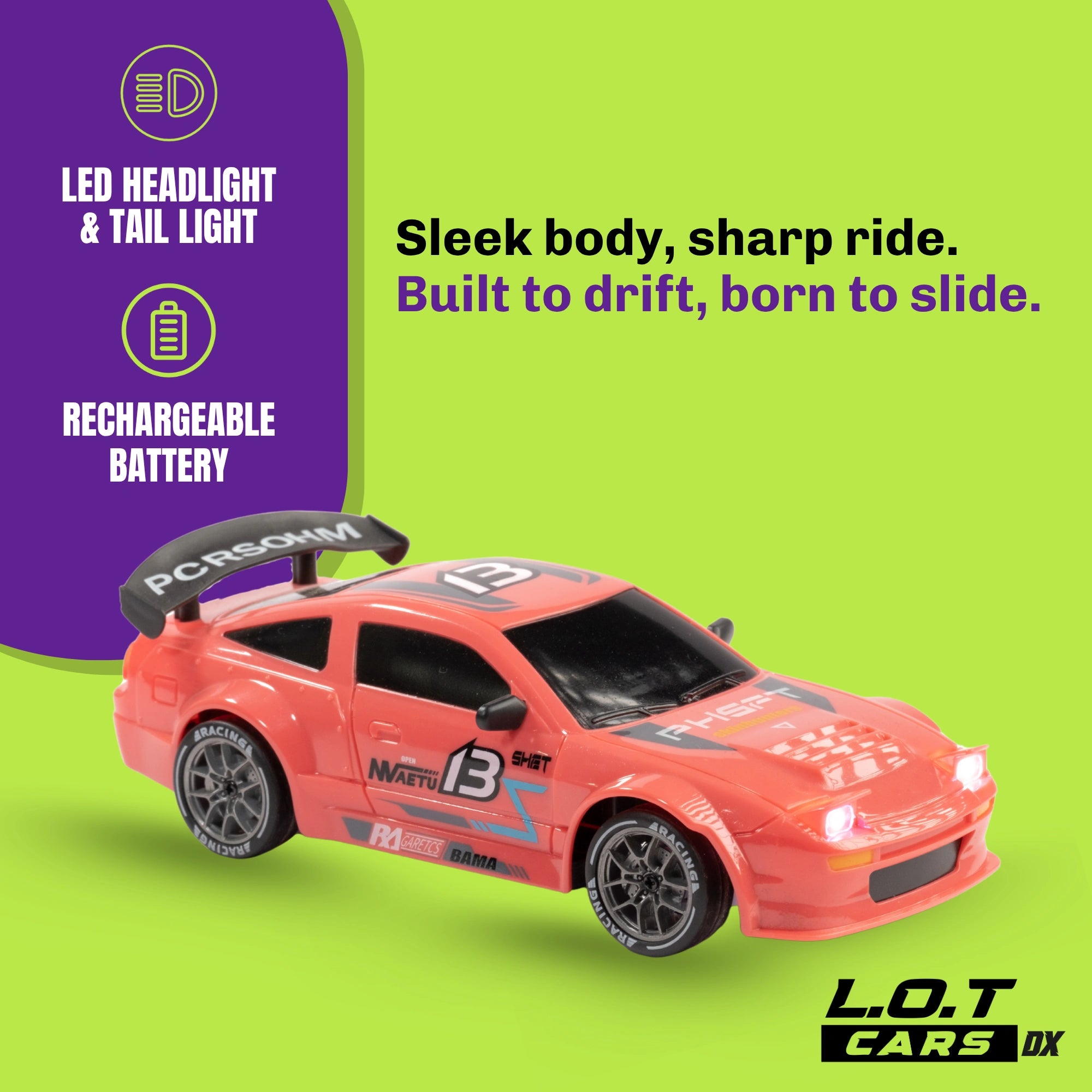 L.O.T Cars Flare - Semi-Hobby Grade RC Drift Car