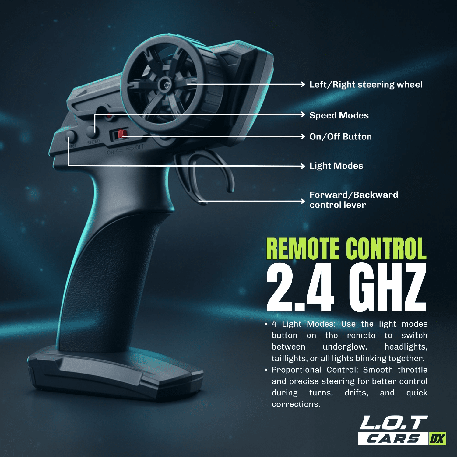 L.O.T Cars Shadow - Semi-Hobby Grade RC Drift Car