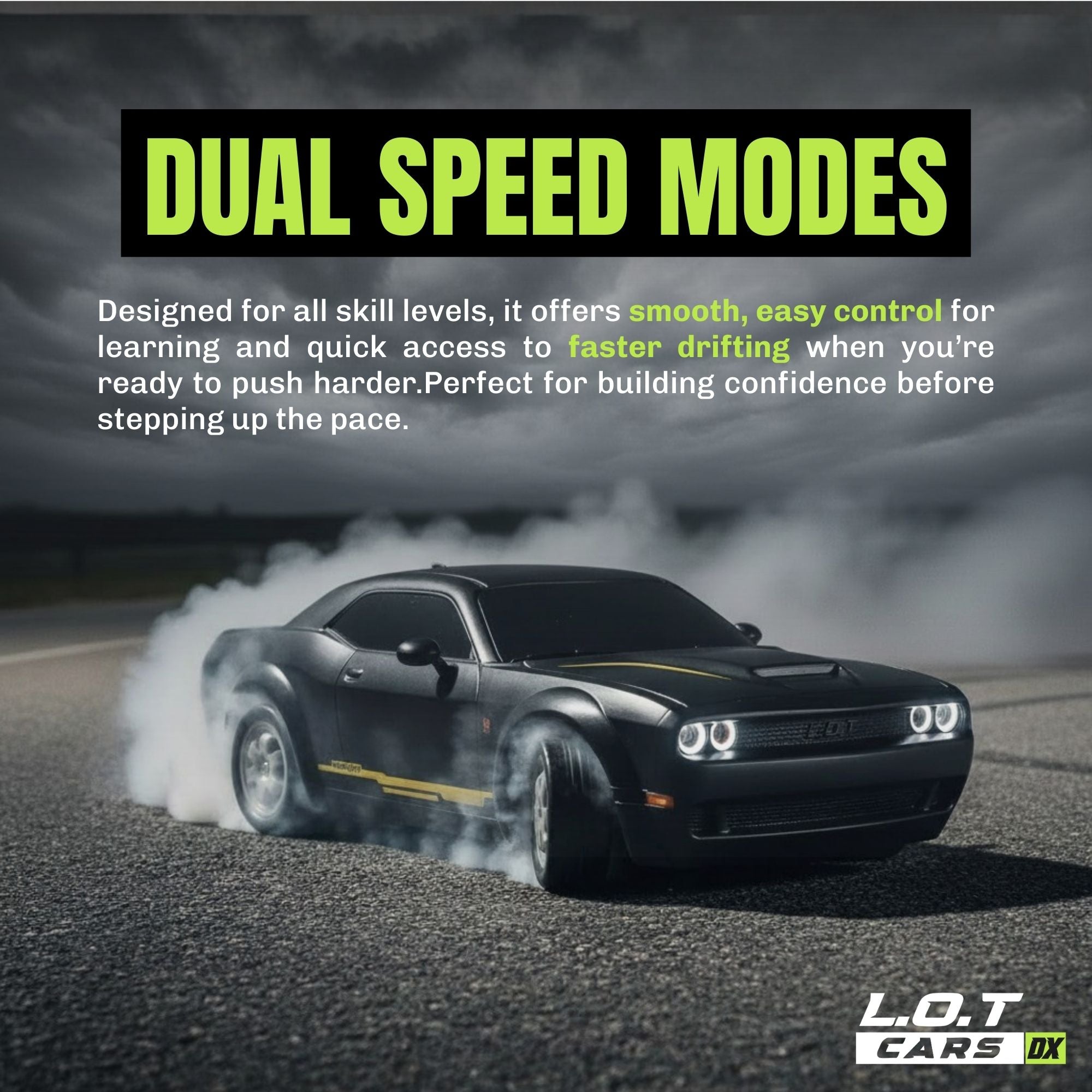 L.O.T Cars Shadow - Semi-Hobby Grade RC Drift Car