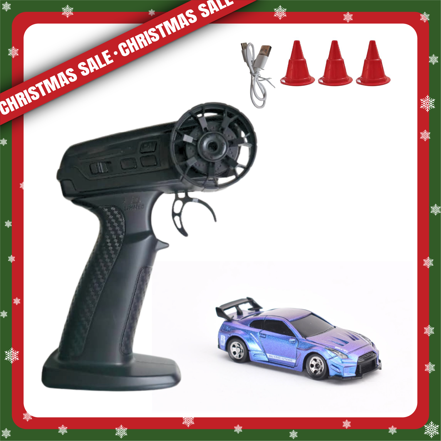 L.O.T Cars Nitro - 1:64 Scale Mini RC Drift Car