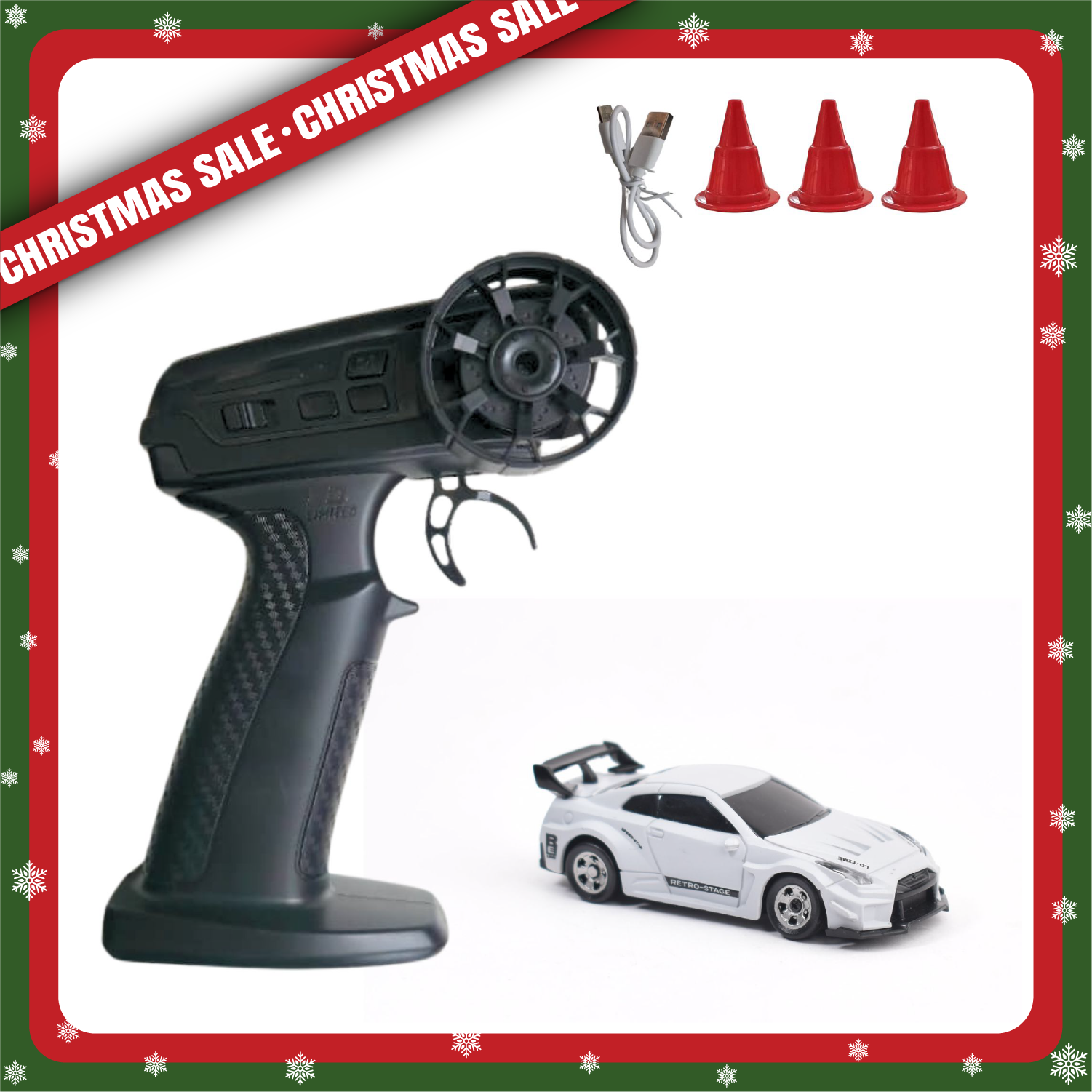 L.O.T Cars Nitro - 1:64 Scale Mini RC Drift Car