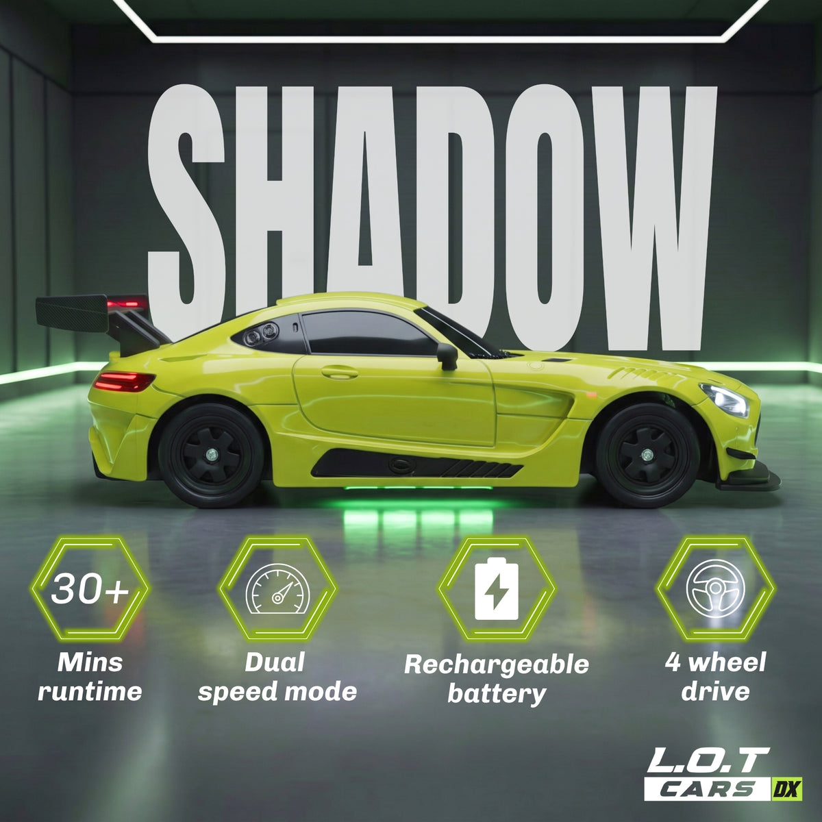 L.O.T Cars Shadow - RC Drift Car