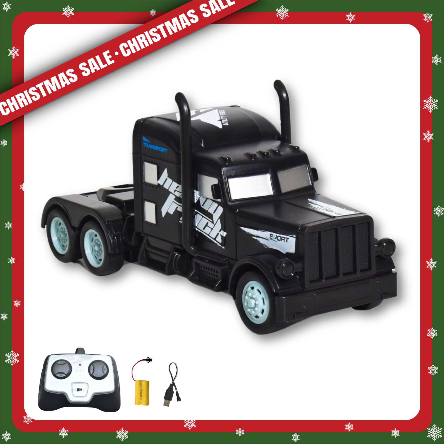 L.O.T Cars Titan - RC Truck with 6x2 Wheel Configuration