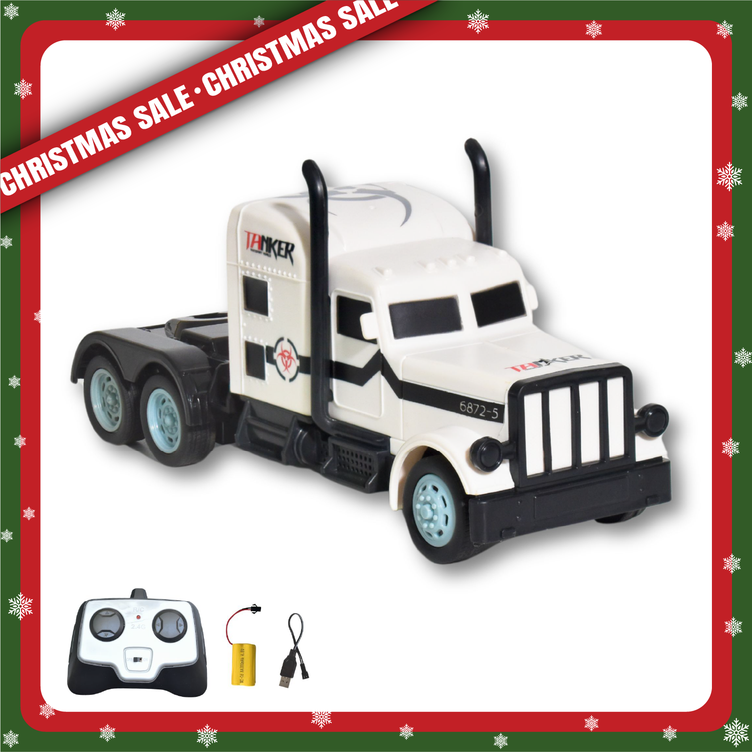 L.O.T Cars Titan - RC Truck with 6x2 Wheel Configuration