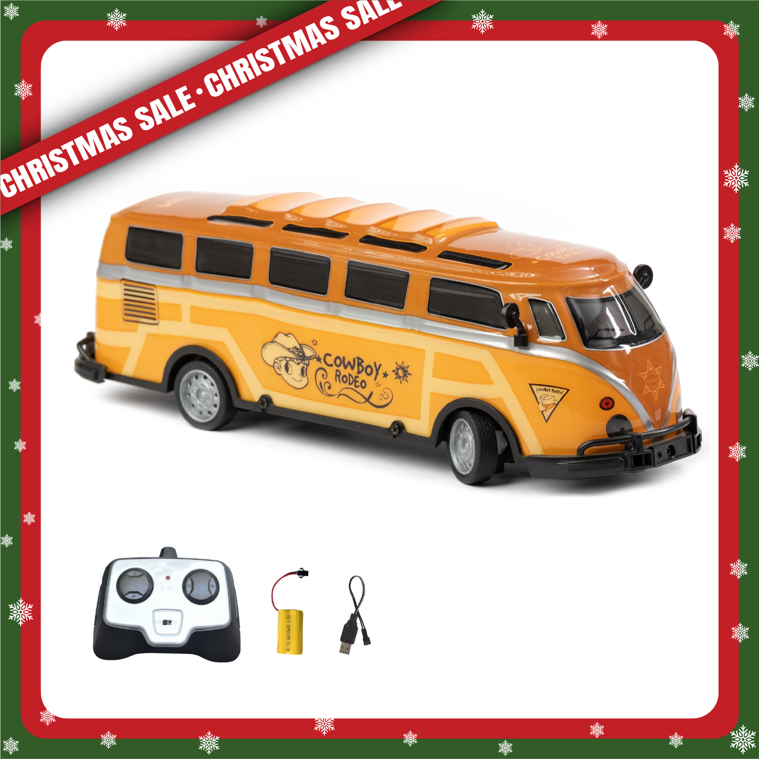 L.O.T Cars Vera - Remote Control City Bus with Lights