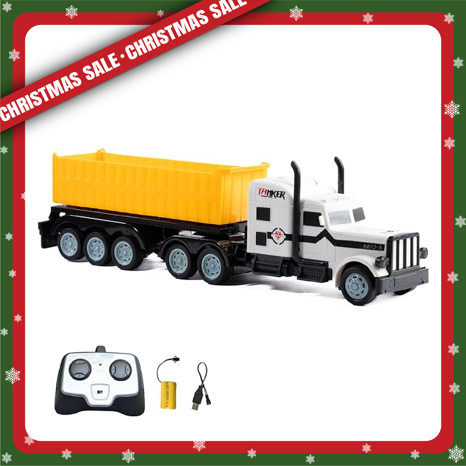 L.O.T Cars Brutus - RC Truck with Open Container